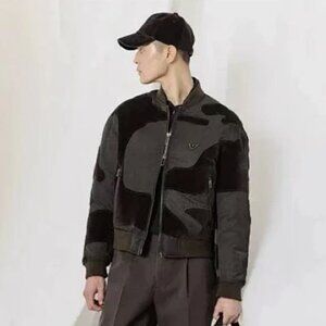 Emporio Armani Men's Padded Camouflage Blouson